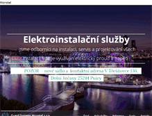 Tablet Screenshot of microtel.cz